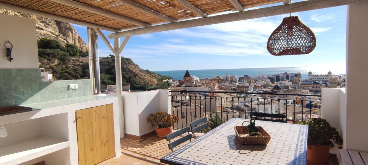 Casa Lucia The Most Beautiful Views Sea And City Villa Alicante Exterior foto