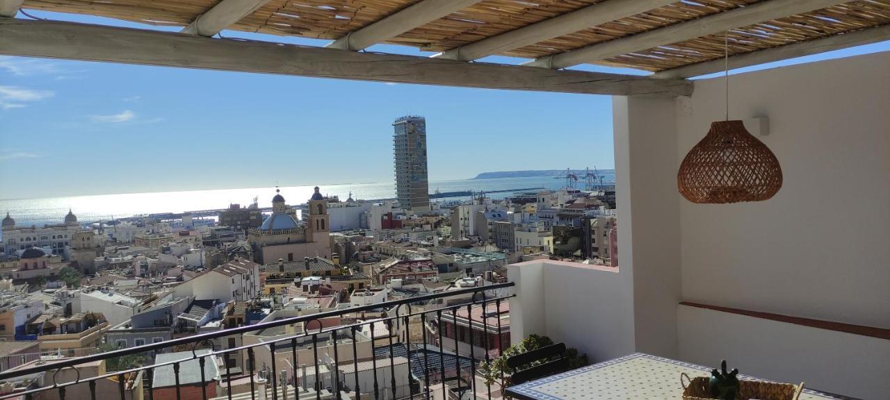 Casa Lucia The Most Beautiful Views Sea And City Villa Alicante Exterior foto