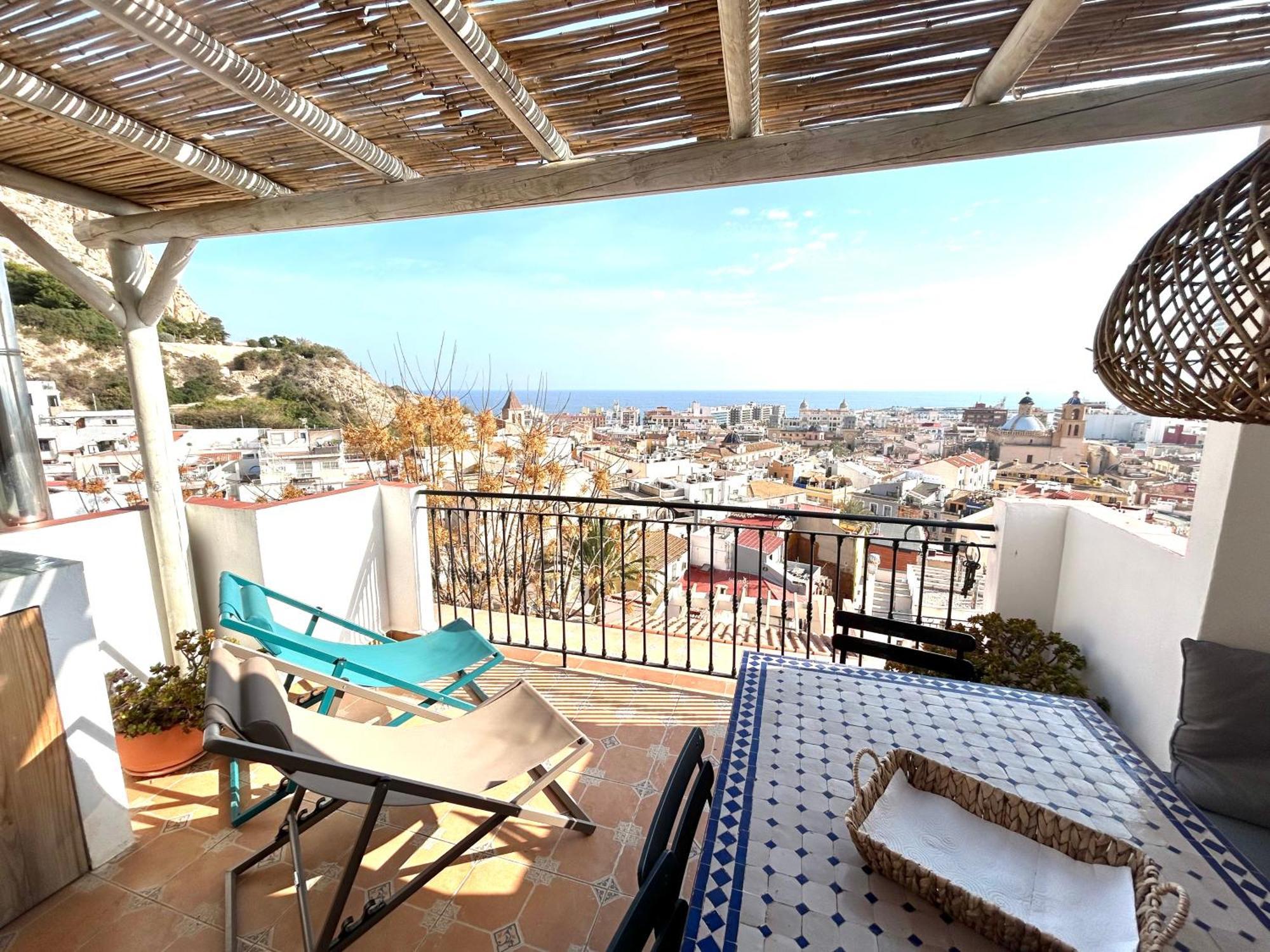 Casa Lucia The Most Beautiful Views Sea And City Villa Alicante Exterior foto